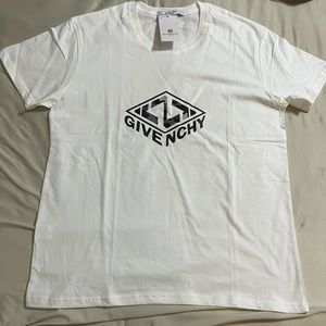 White mens givenchy T-shirt